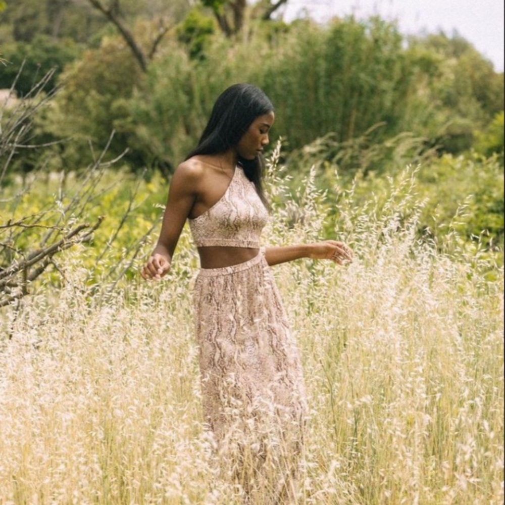 L’Agence Fontana Maxi Dress